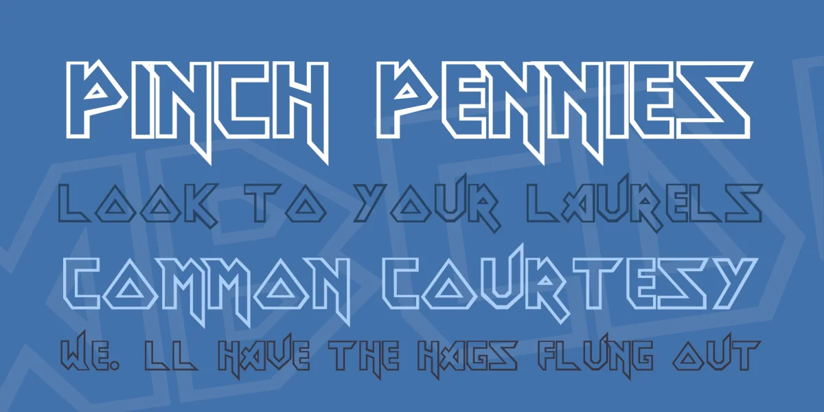 Eddie Font preview 2