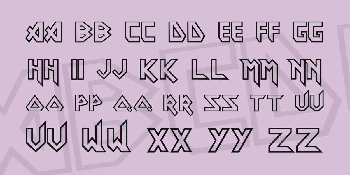 Eddie Font preview 3