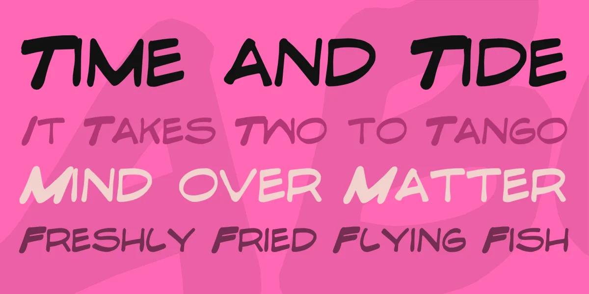Edible Pet II Font preview 2