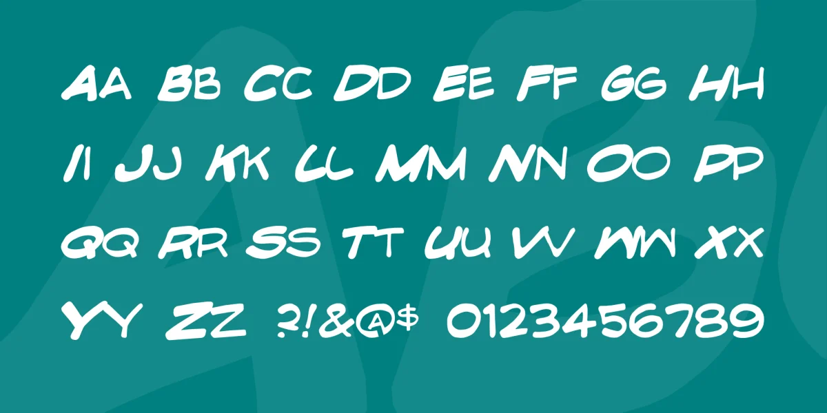 Edible Pet II Font preview 4