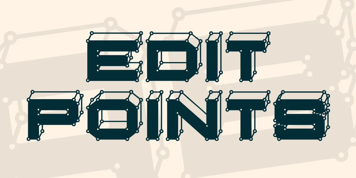 Edit Points Font Family