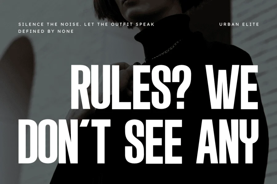 Edition Font preview 5