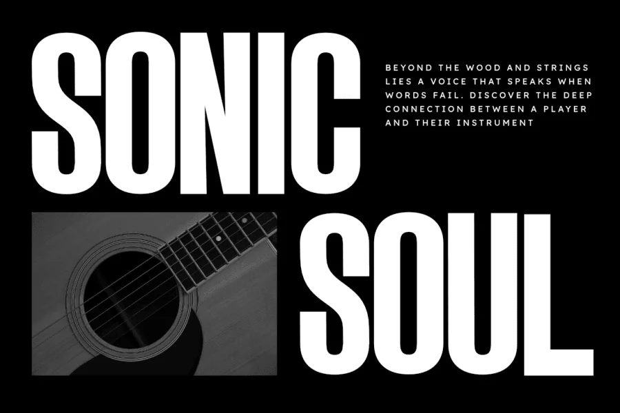 Edition Font preview 6