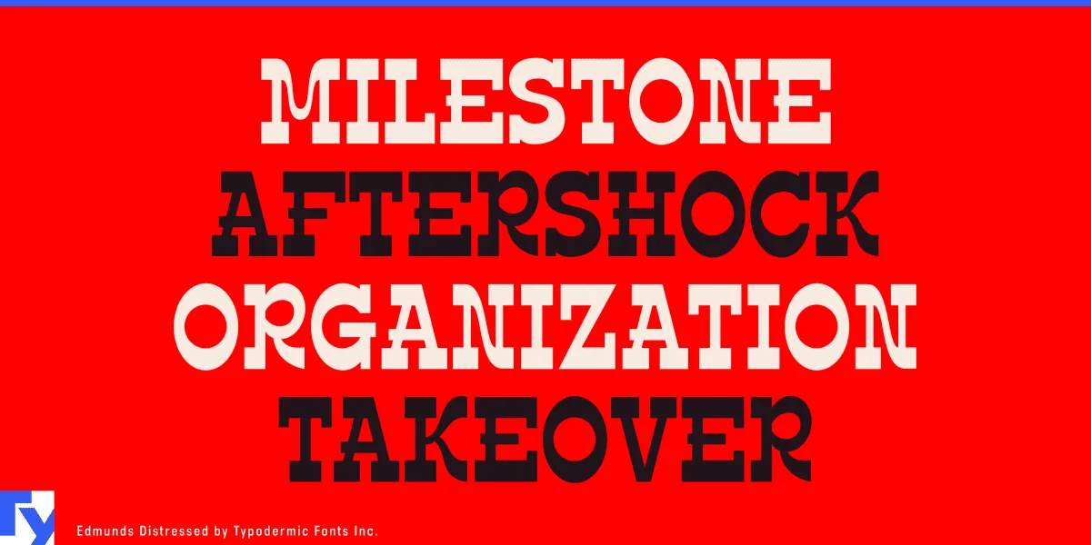 Edmunds Font Family preview 2