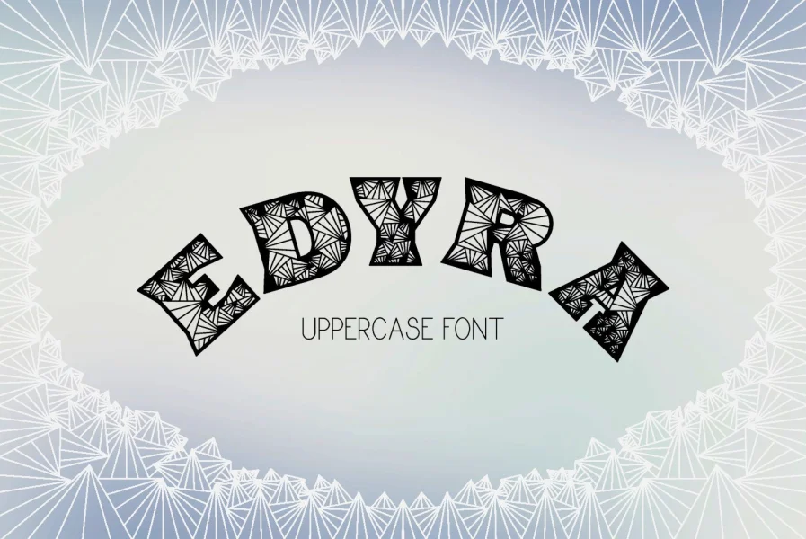Edyra Font preview 7