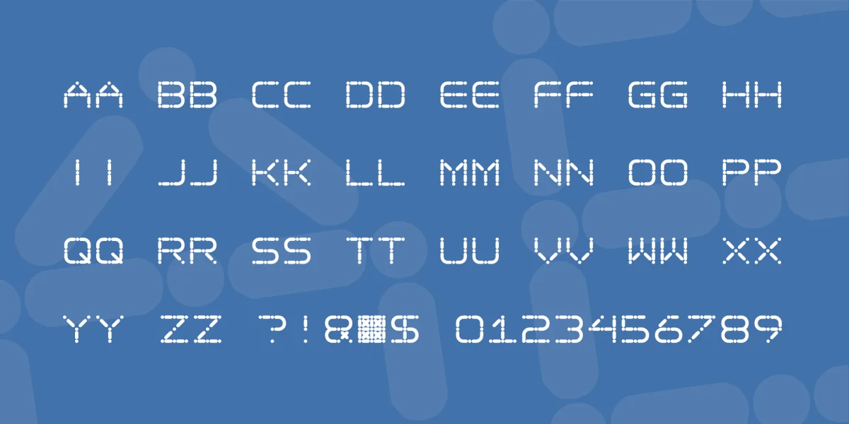 Ego trip Font Family preview 2
