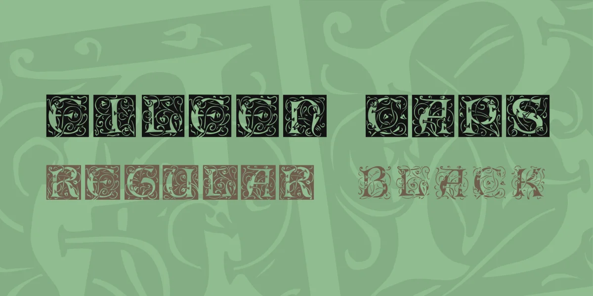 Eileen Caps Font Family