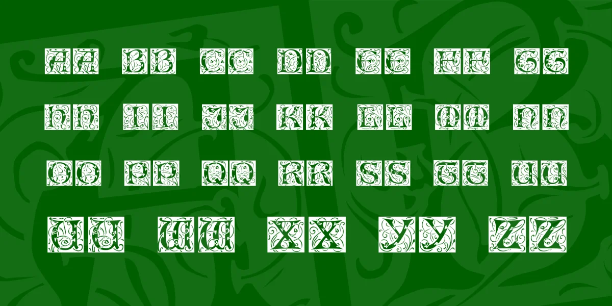 Eileen Caps Font Family preview 2