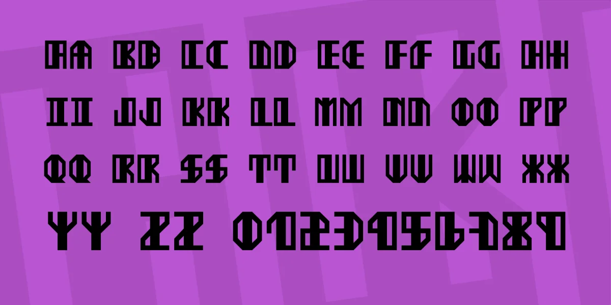 Ekster Font preview 2