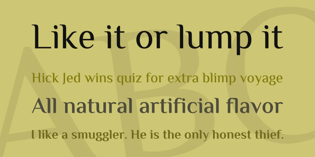 El Messiri Font Family preview 2