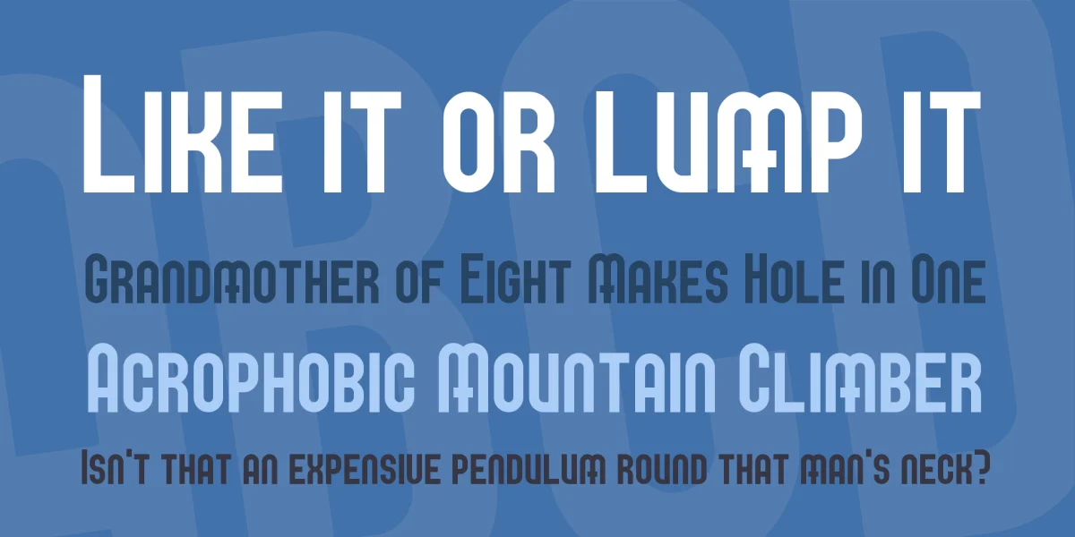 Elbaris Font Family preview 2
