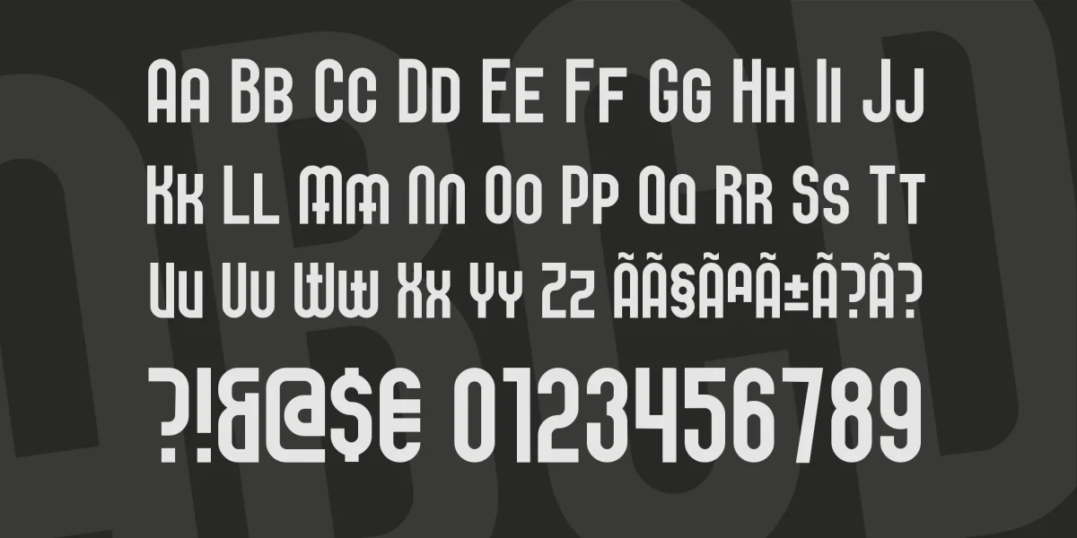 Elbaris Font Family preview 3