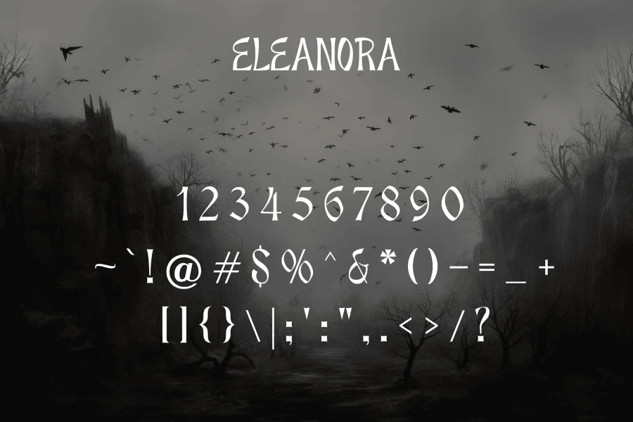 Eleanora Font preview 2