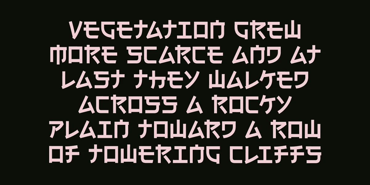 Electroharmonix Font preview 4