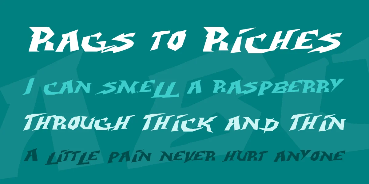 Electrox Font preview 2