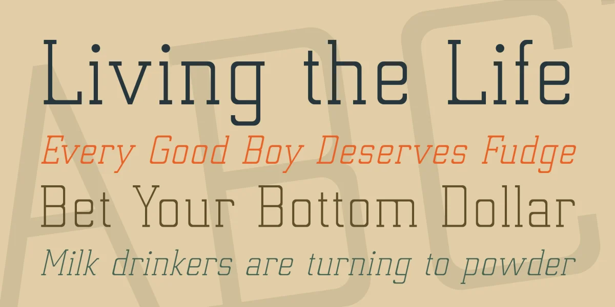 Electrum ADF Exp Font Family preview 2