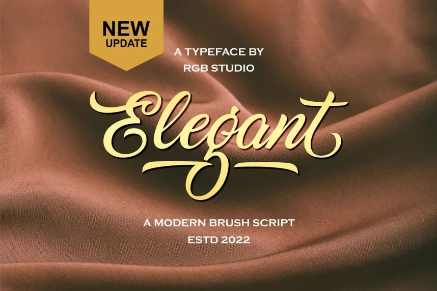Elegant Font preview 2