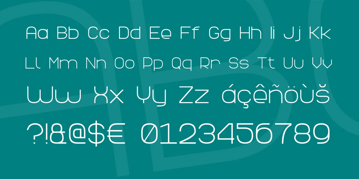 Elegant Line 7 Font preview 3