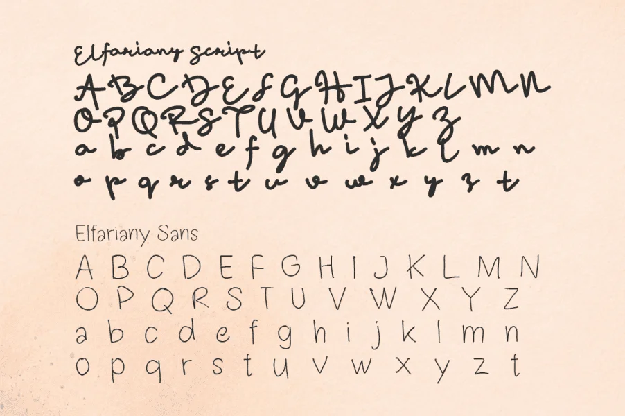 Elfariany Demo Font Family preview 12