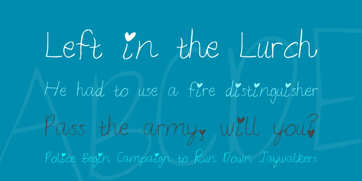 elizajane Font preview 2