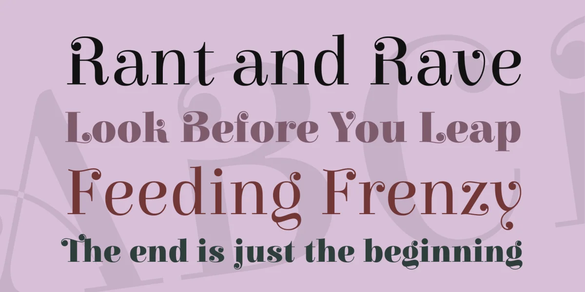 Elsie Swash Caps Font Family preview 2