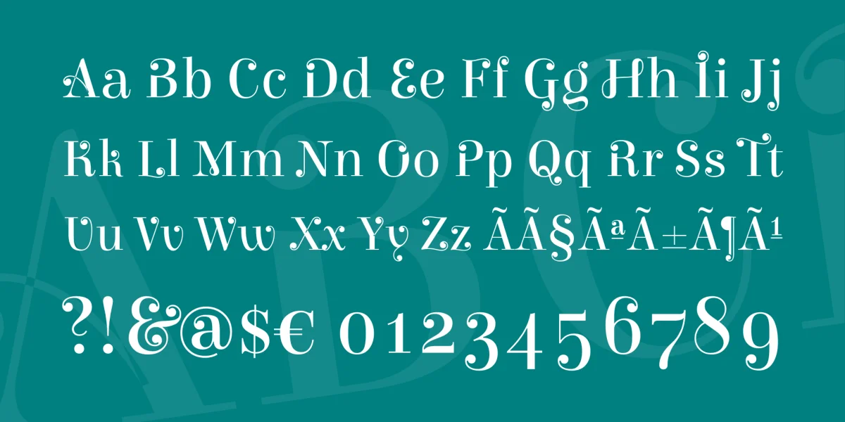 Elsie Swash Caps Font Family preview 3