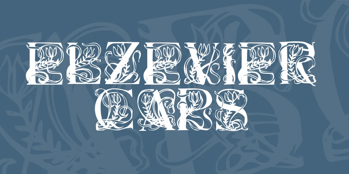 Elzevier Caps Font