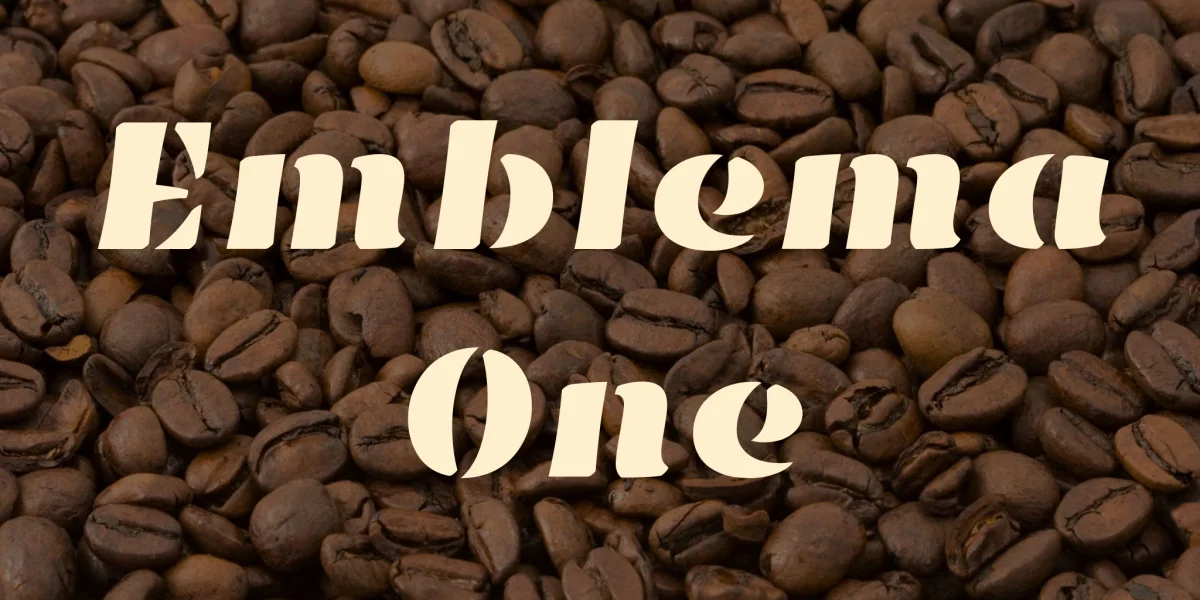 Emblema One Font
