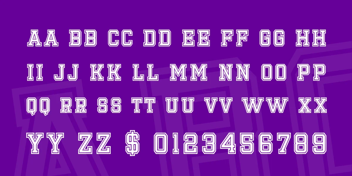 Emilio 20 Font preview 3