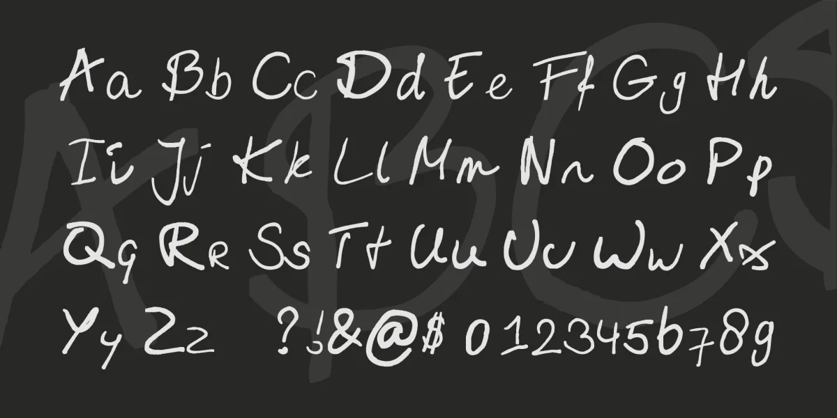 emizfont Font preview 4