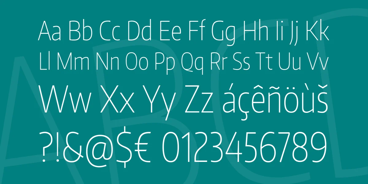 Encode Sans Font Family preview 4