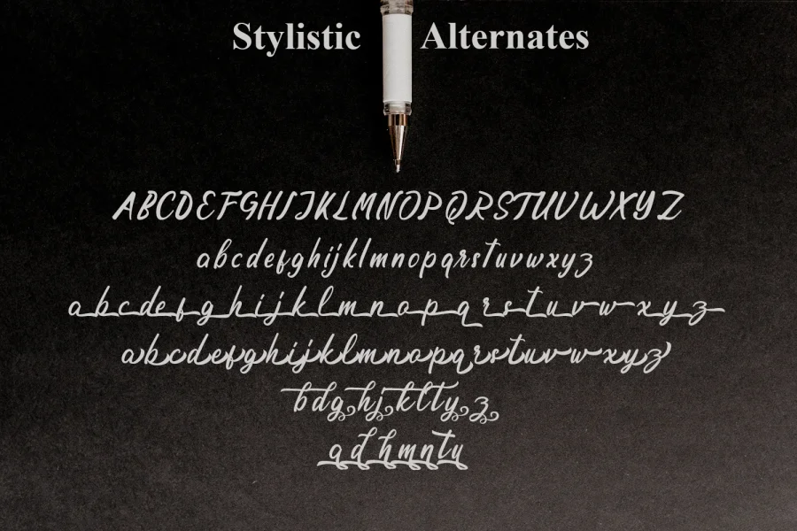 Endolitta Font preview 3