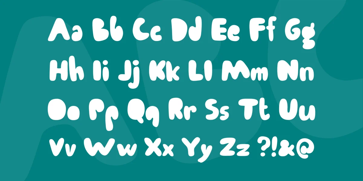 Endutt Font preview 3