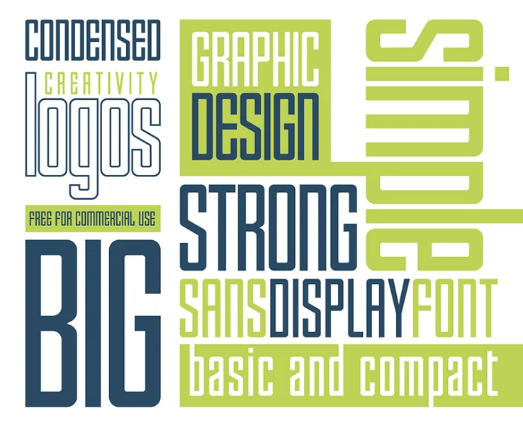 Enfatica Font Family preview 2