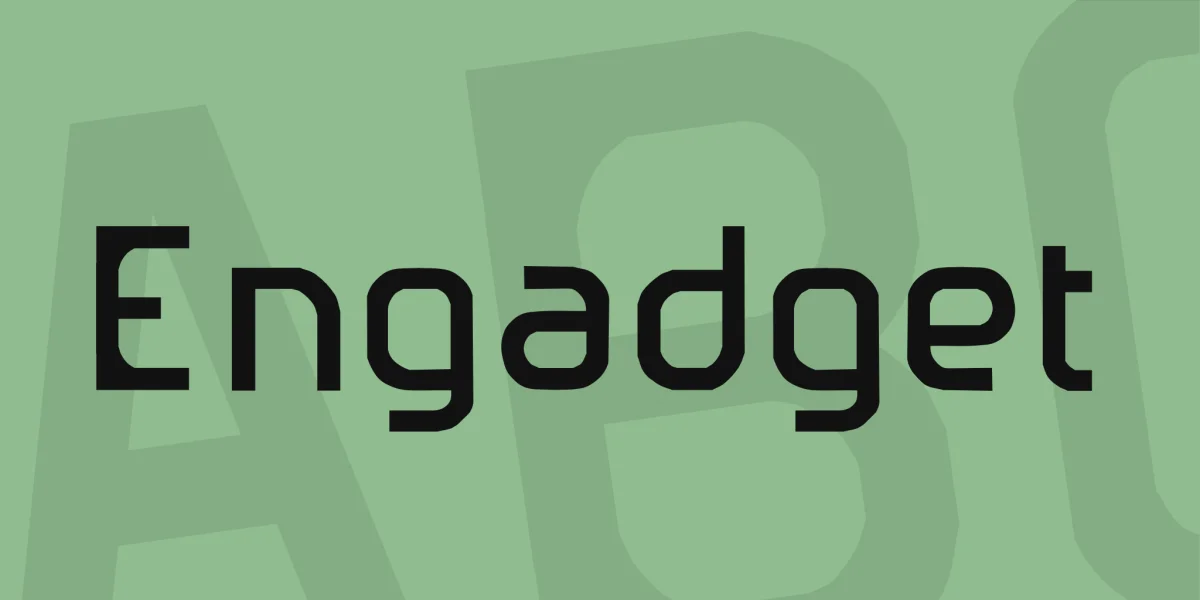 Engadget Font