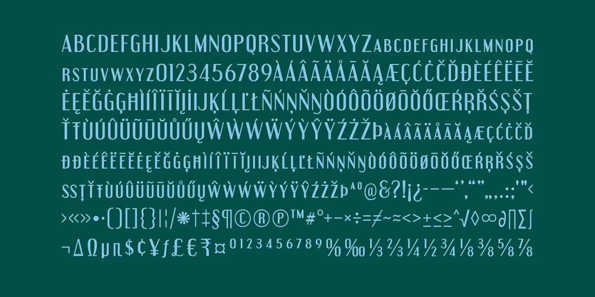 Engebrechtre Font Family preview 5