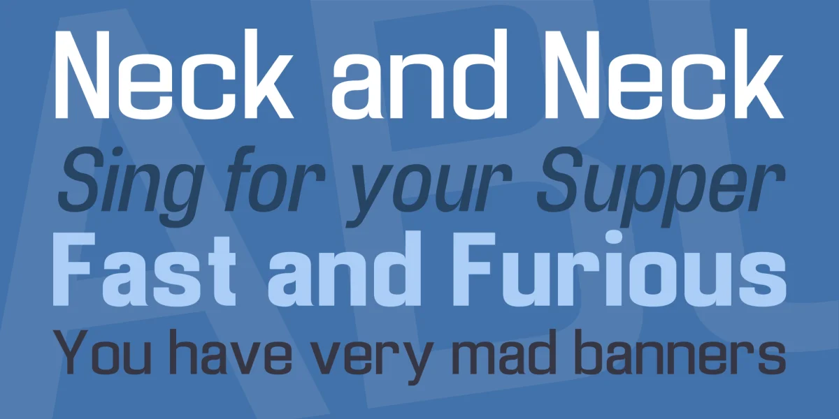 Enigmatic Font Family preview 2