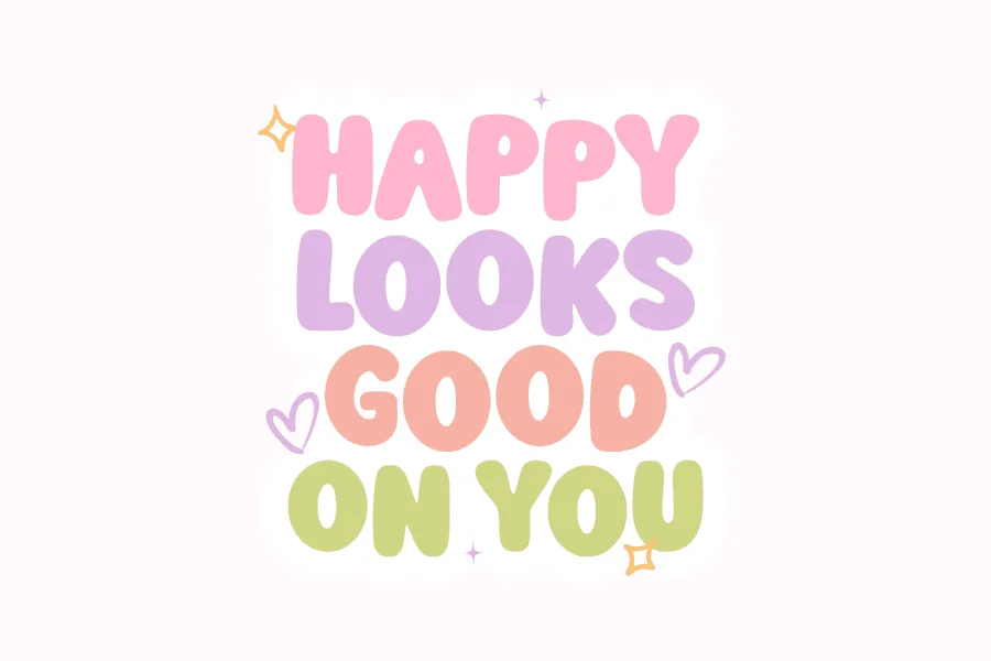Enjoy Being Font preview 3