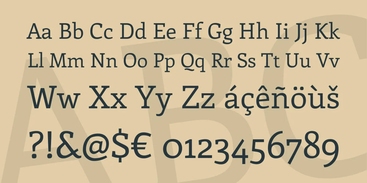 Enriqueta Font Family preview 4