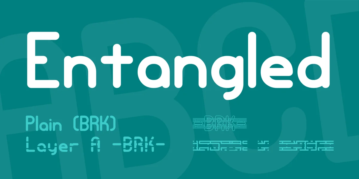 Entangled Font Family