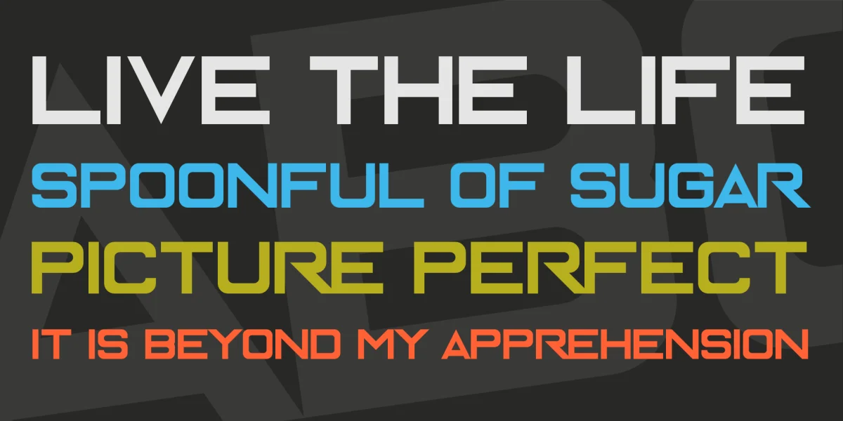 Enter The Grid Font preview 2