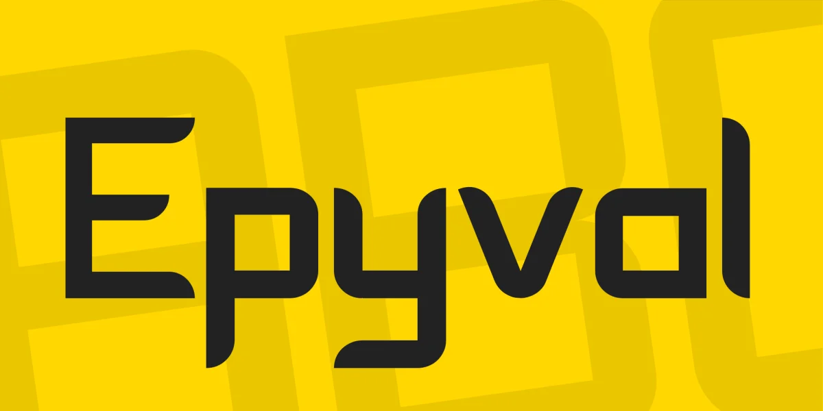Epyval Font