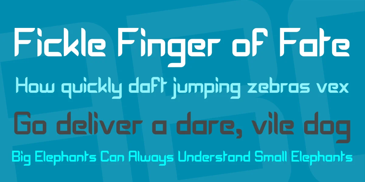 Epyval Font preview 2