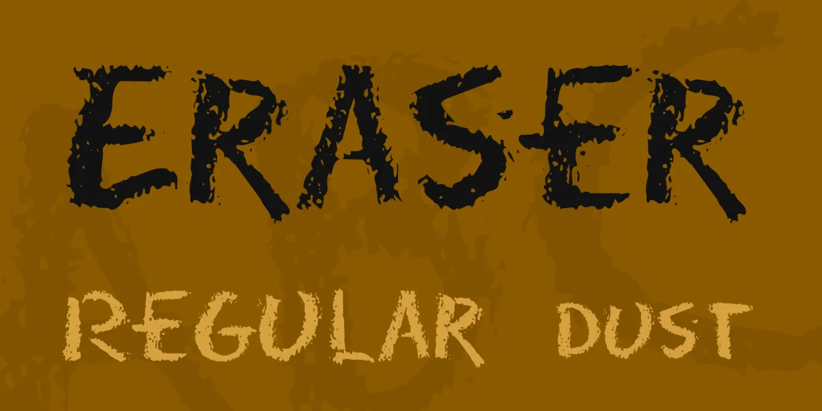 Eraser Font Family