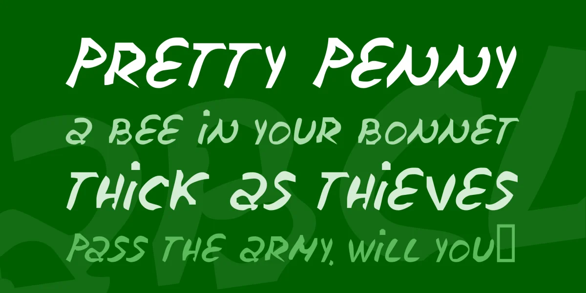 escudillers Font preview 2