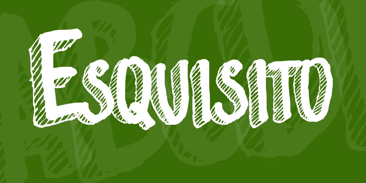 Esquisito Font