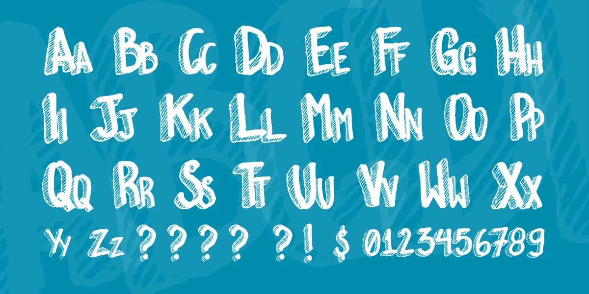 Esquisito Font preview 3