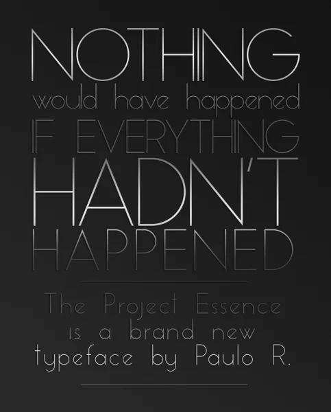 Essence Sans Font Family