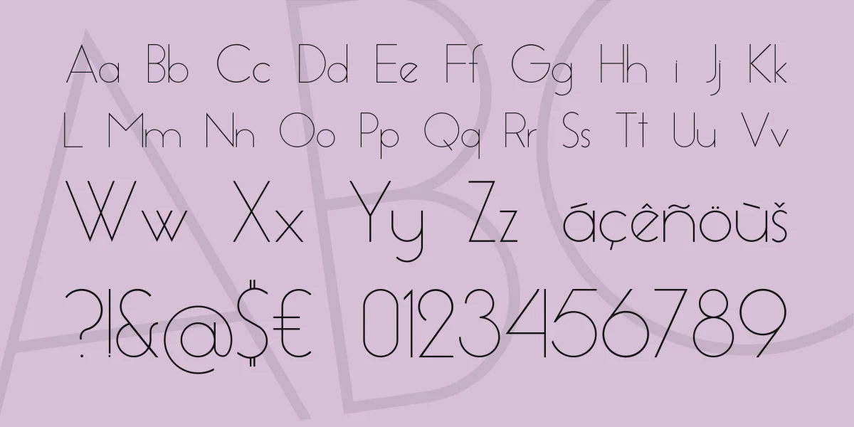 Essence Sans Font Family preview 4