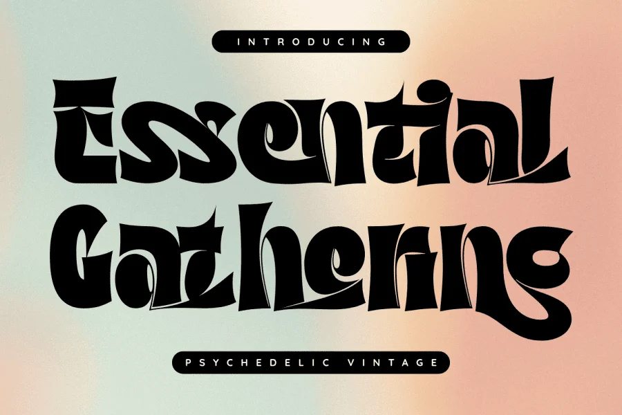 Essential Gathering Demo Font
